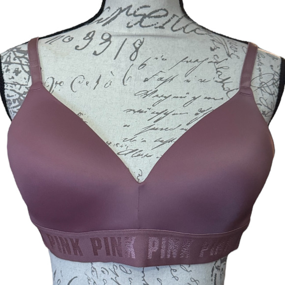 Victoria's Secret Pink Wear Everywhere Wireless Lightly Lined Bra 32DD - Picture 1 of 2